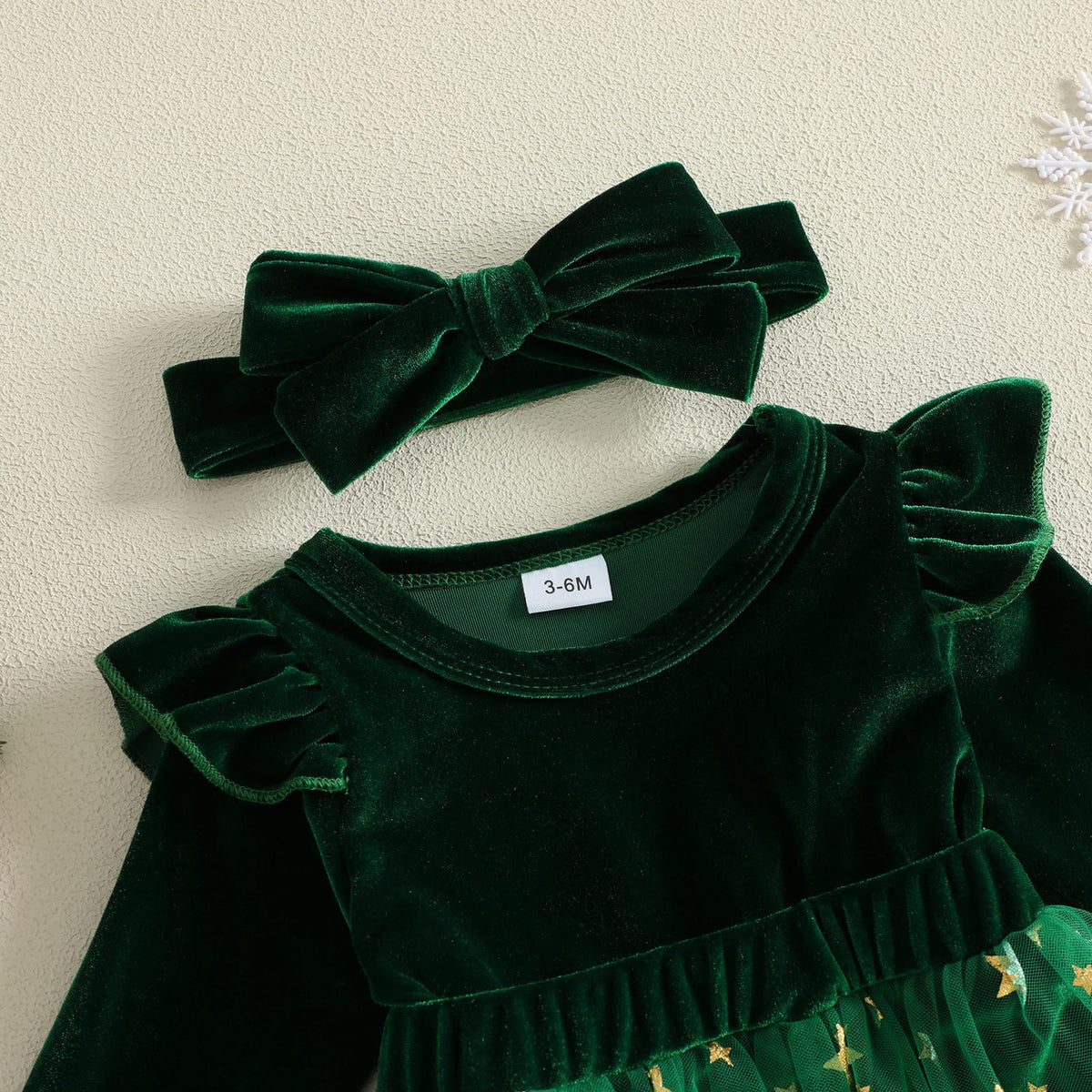 Newborn Baby Girl Tulle Romper Dress D622796