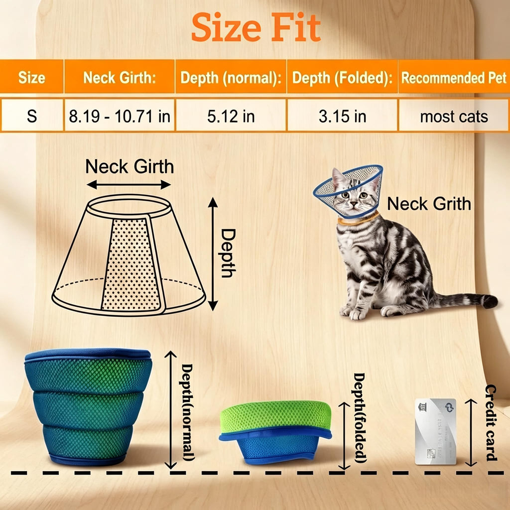 Soft Cat Cone Collar K493103