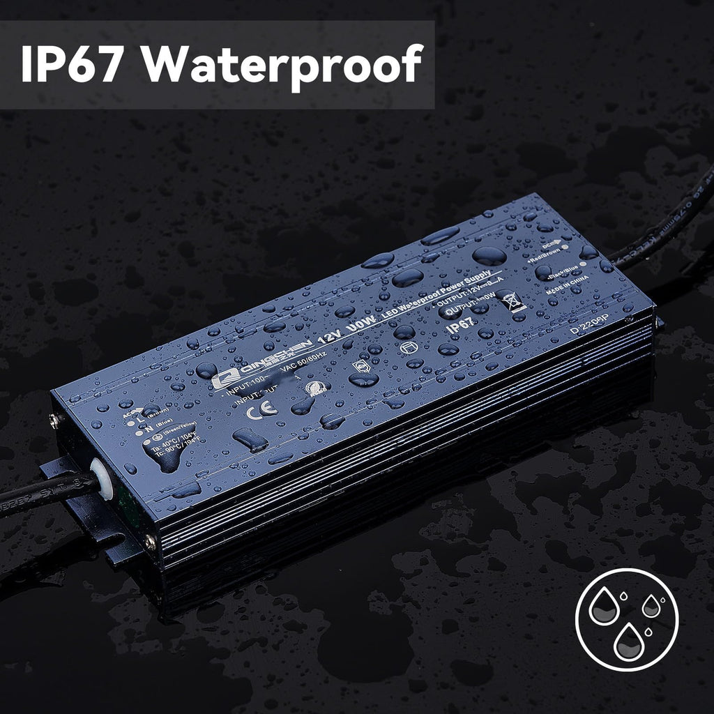 200W Waterproof IP67 12V DC Power Supply D959
