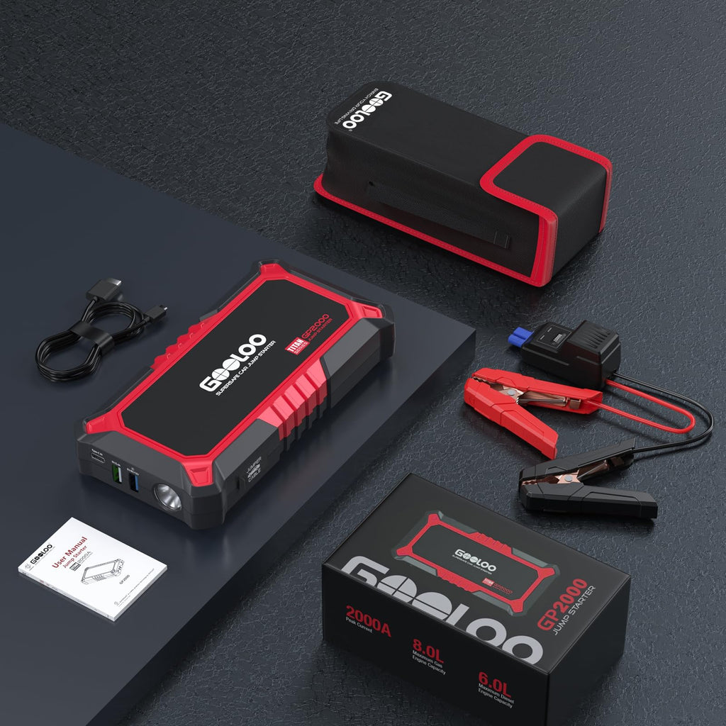 12V 2000A Portable Jump Starter W5546