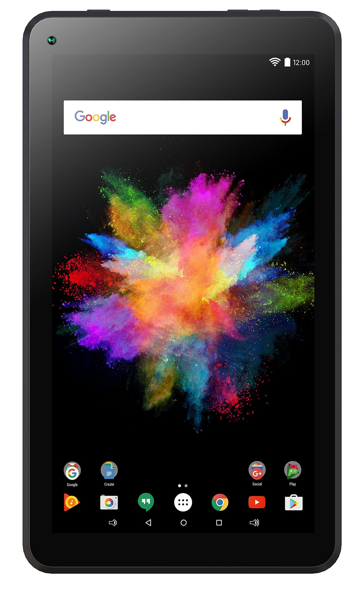 Black 7" Android Tablet F2197