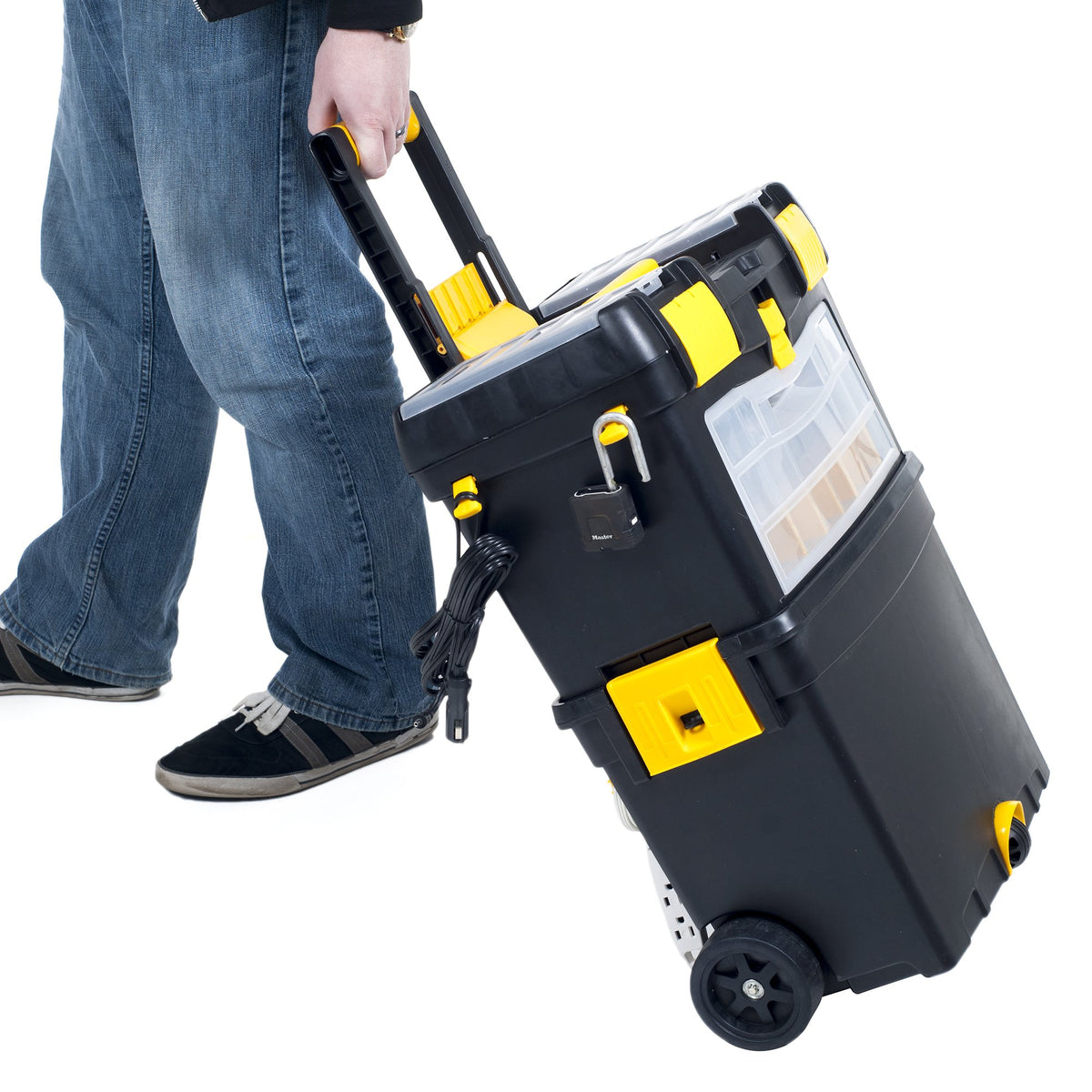 Portable Stackable Toolbox with Wheels and Drawers L711758