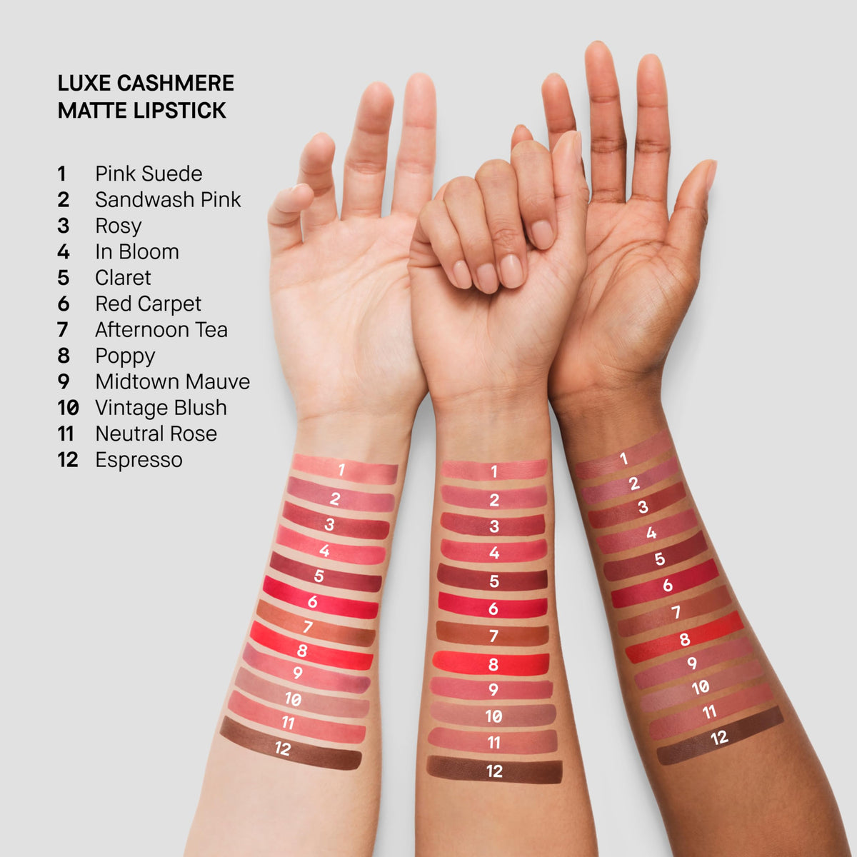 Cashmere Matte Lipstick 0.12 Ounce J97208
