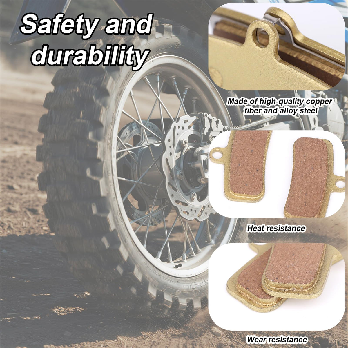 Disc Ebike Brake Pads O51234
