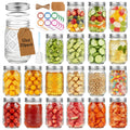 12 oz 20 Pack Mason Jars with Lids and Bands Z1650