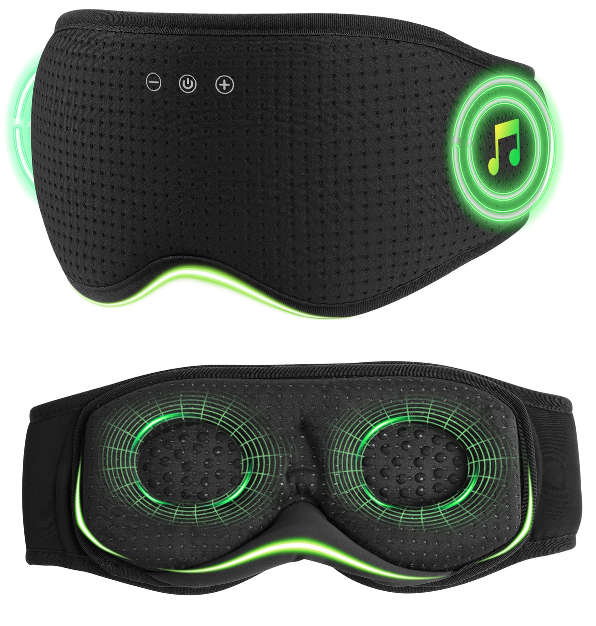 Bluetooth Sleep Headphones with 3D Eye Mask S12754