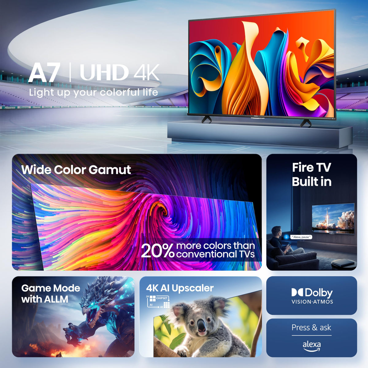 43" 4K UHD Smart Fire TV L20235